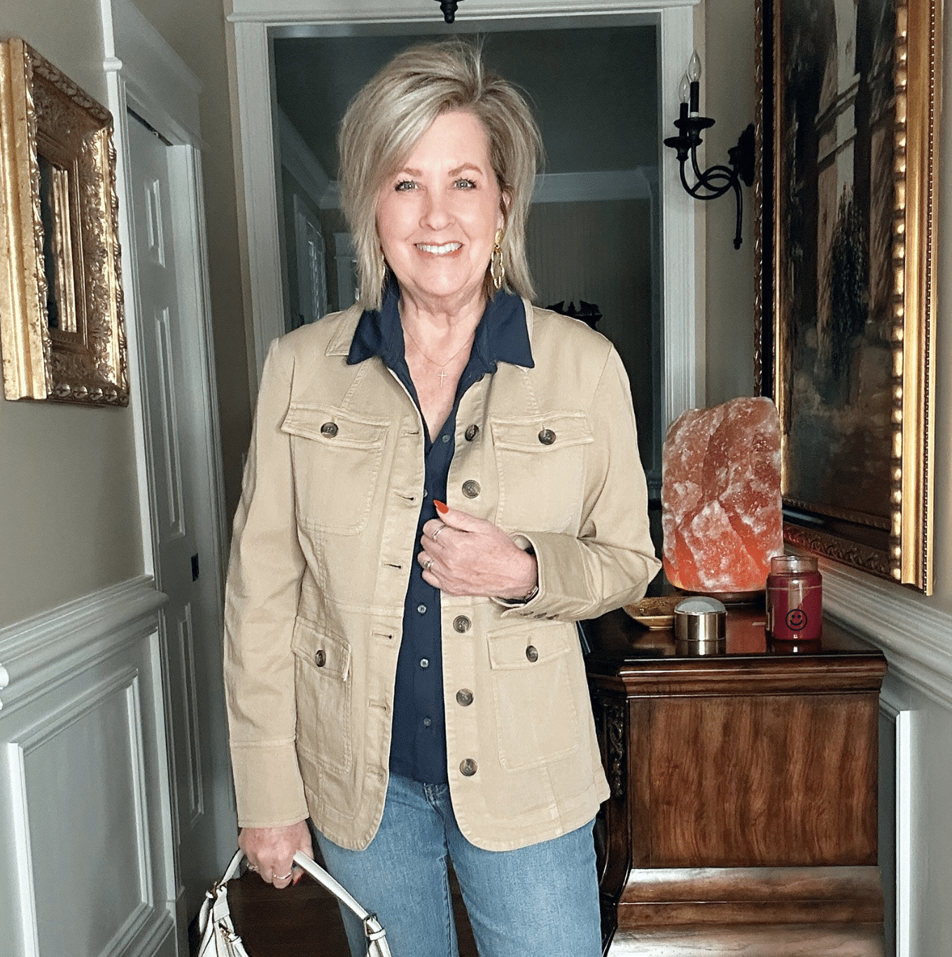 How To Wear The Fisherman Aesthetic Trend 50 is not old tania stephens fashion blogger utility jacket